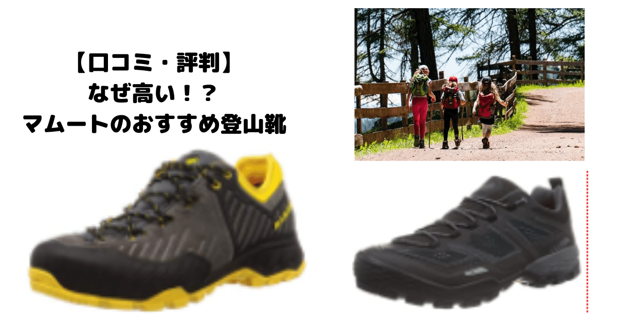 口コミ・評判】なぜ高い！？マムートのおすすめ登山靴 | ヤマノブログ